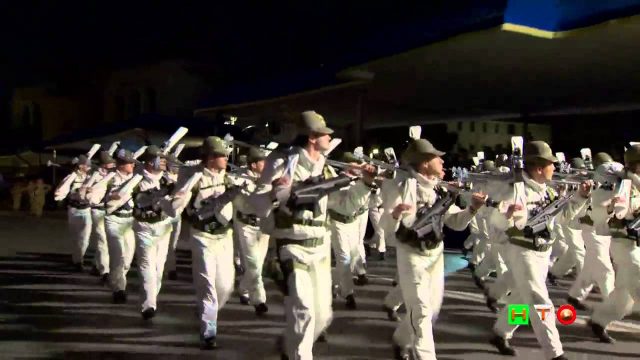 Prove in notturna della Rivista Militare per la LXVII Festa della Repubblica – www.HTO.tv