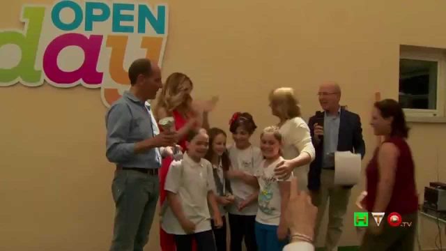 Open Day 2014 – Ospedale Pediatrico Bambino Gesù – Lorella Cuccarini visita i reparti – www.HTO.tv