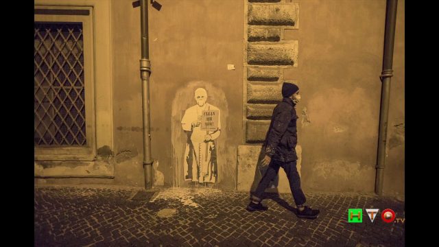 GREENPEACE – Muri di Roma si riempiono di Street Art contro inquinamento da Diesel – www.HTO.tv