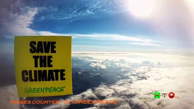 Pallone-sonda di GREENPEACE porta messaggio nella stratosfera: “Salviamo il Clima”